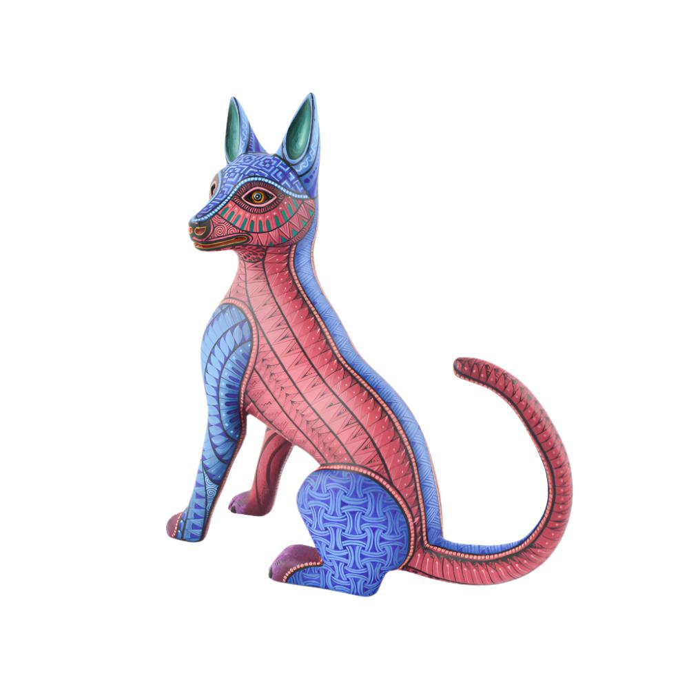 Alebrije Dog Oaxacan Wood Carving - magiamexica.com – Magia Mexica