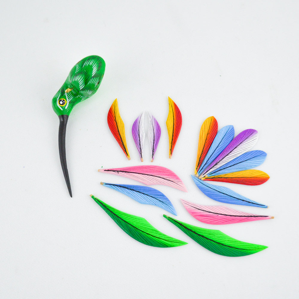Hummingbird Alebrije Oaxacan Wood Carving