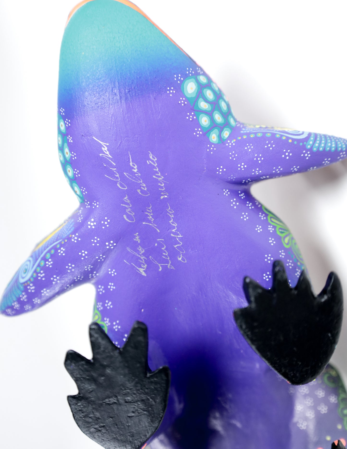 Ajolote Alebrije | Oaxacan Hand-Painted Copal Wood Carving | Magia Mexica