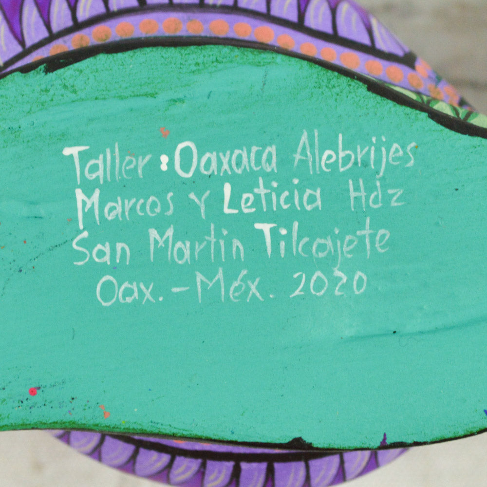 Snail Alebrije Oaxacan Wood Carving - Alebrije Huichol Mexican Folk art magiamexica.com