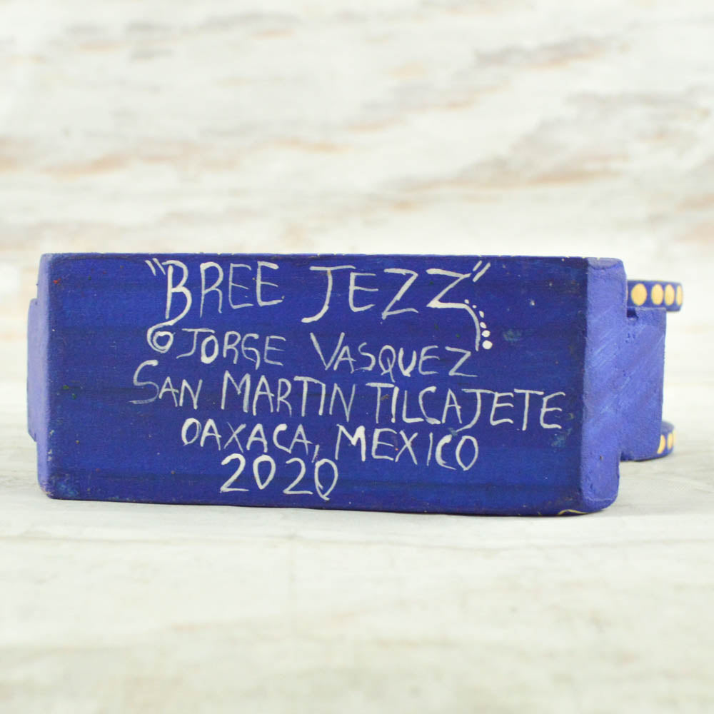 Flower Napkin Holder - Alebrije Huichol Mexican Folk art magiamexica.com