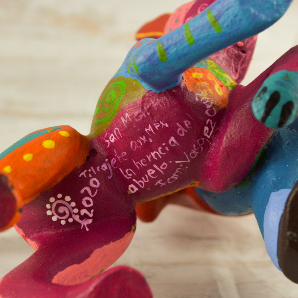 Alebrije Oaxacan Wood Carving Coco Set - Magia Mexica