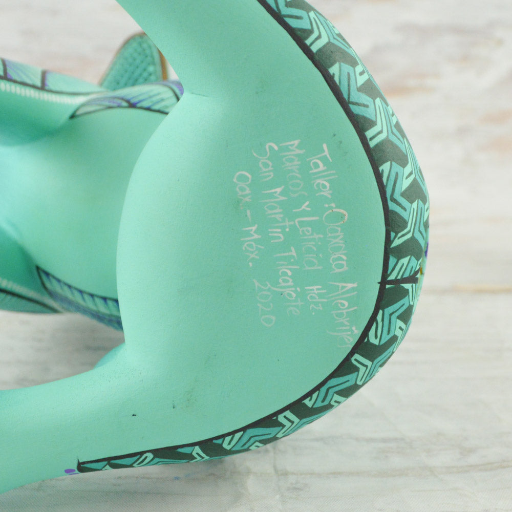 Fox Alebrije Oaxacan Wood Carving - Alebrije Huichol Mexican Folk art magiamexica.com