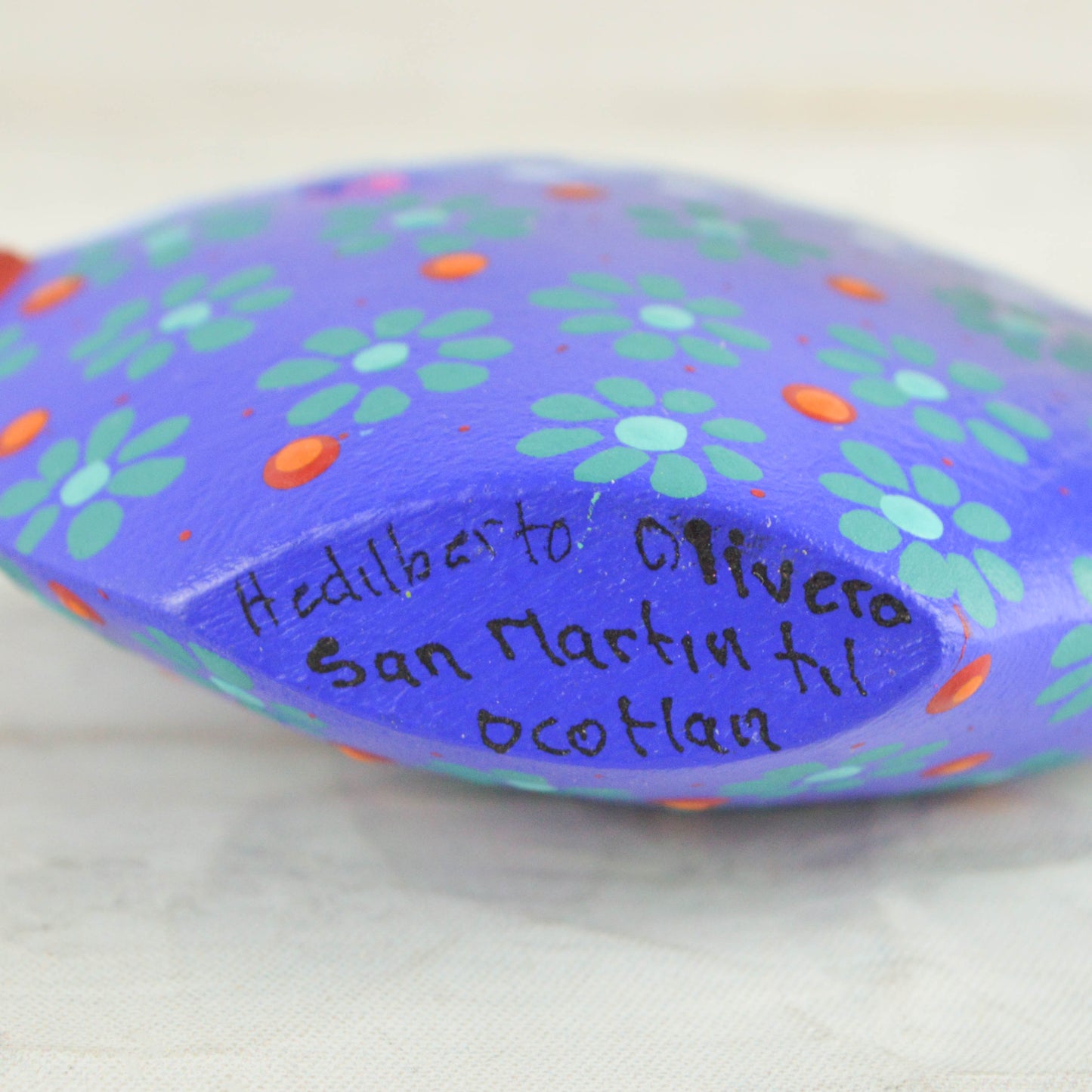 Fish Alebrije Oaxacan Wood Carving - Alebrije Huichol Mexican Folk art magiamexica.com