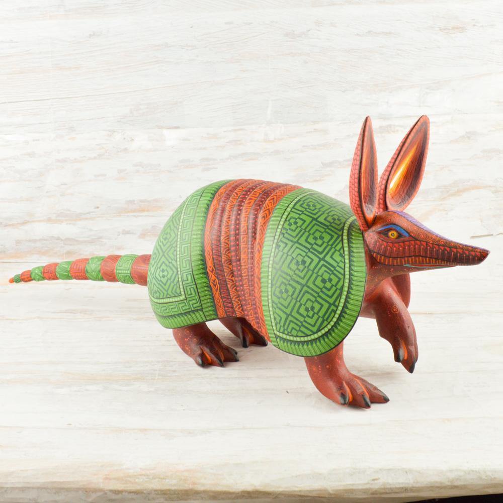 Alebrije Armadillo | Mexican Wood Carvings | Magia Mexica