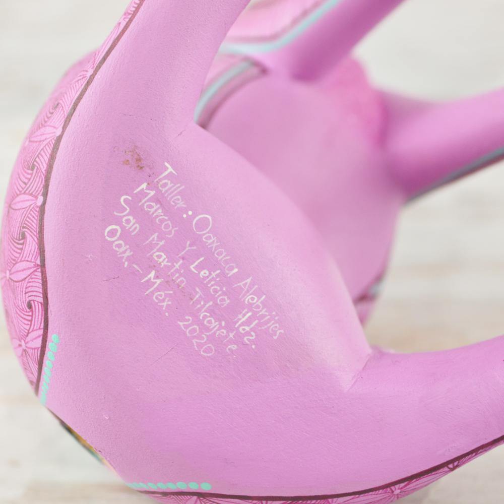 Alebrije Oaxacan Wood Carving Wolf - Magia Mexica