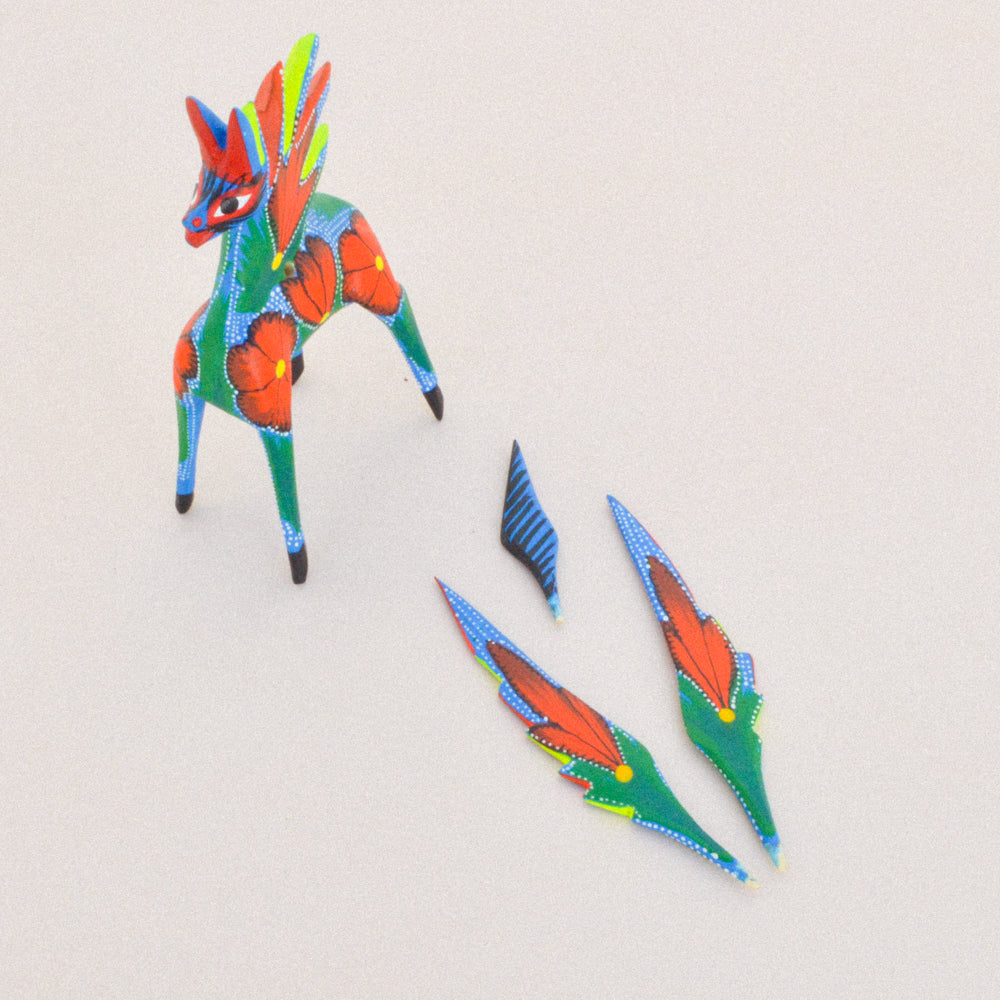 Pegasus Alebrije Oaxacan Wood Carving- magiamexica.com