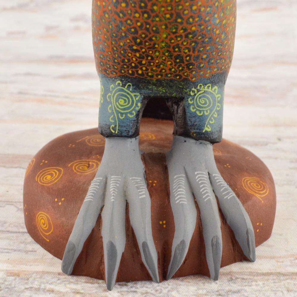 Eagle Alebrije Oaxacan Wood Carving - Alebrije Huichol Mexican Folk art magiamexica.com