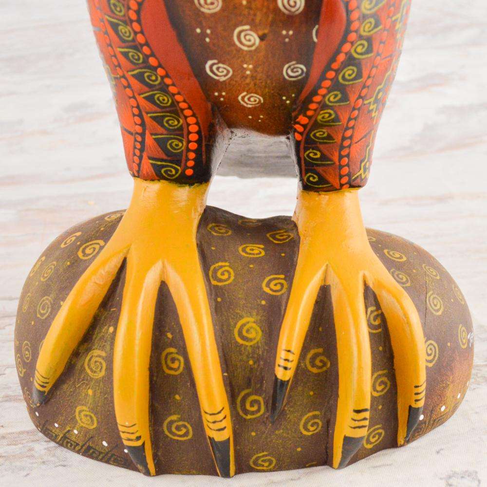 Eagle Alebrije Oaxacan Wood Carving - Alebrije Huichol Mexican Folk art magiamexica.com