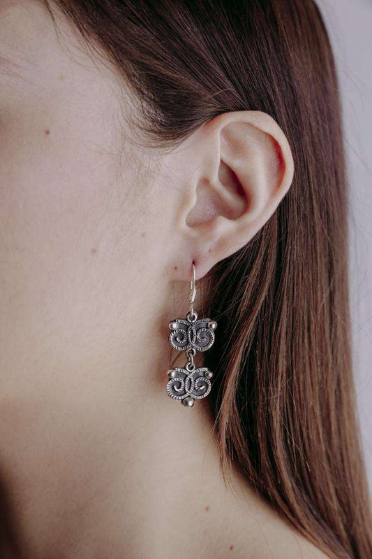 Earrings Owl - Alebrije Huichol Mexican Folk art magiamexica.com