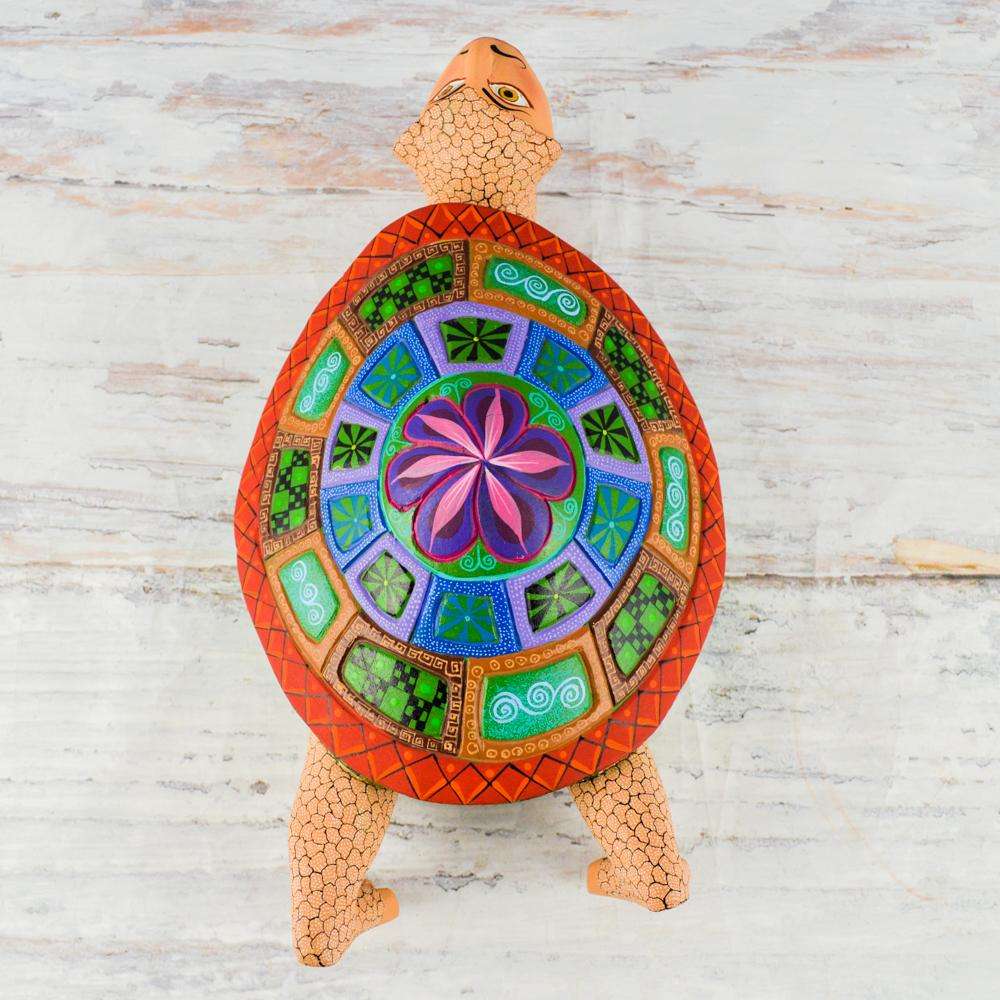 Nahual Alebrije Oaxacan Wood Carving - Alebrije Huichol Mexican Folk art magiamexica.com