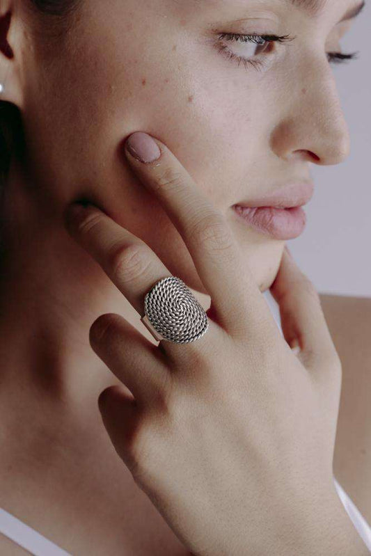 Ring Vintage 1 - Alebrije Huichol Mexican Folk art magiamexica.com