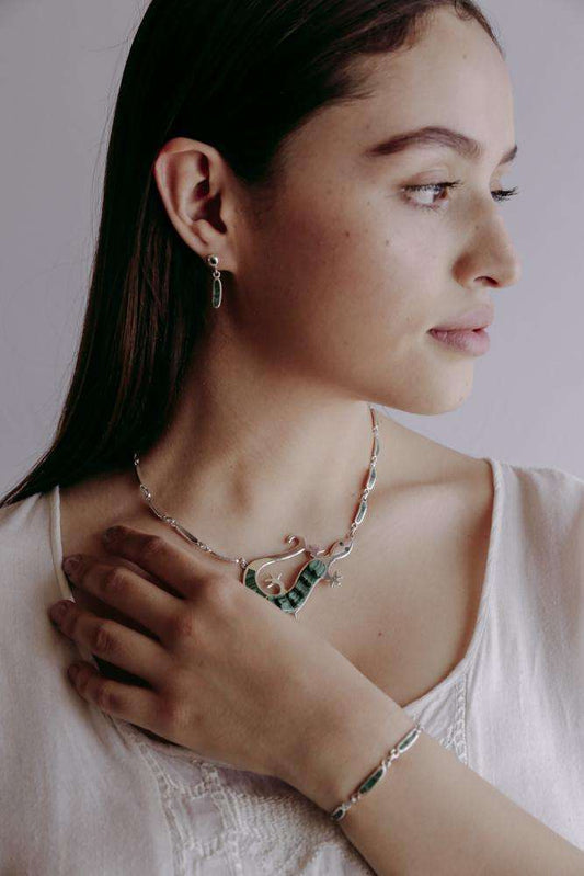 Set Lizard - Alebrije Huichol Mexican Folk art magiamexica.com