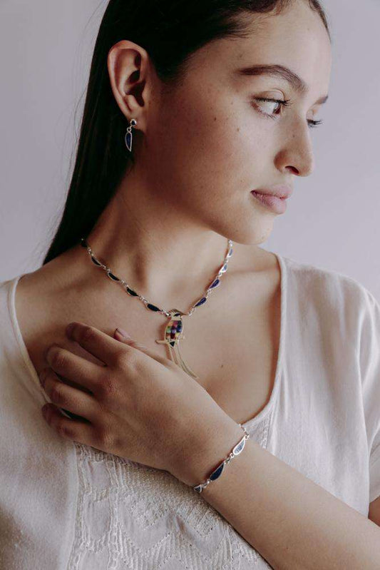 Set Quetzal - Alebrije Huichol Mexican Folk art magiamexica.com