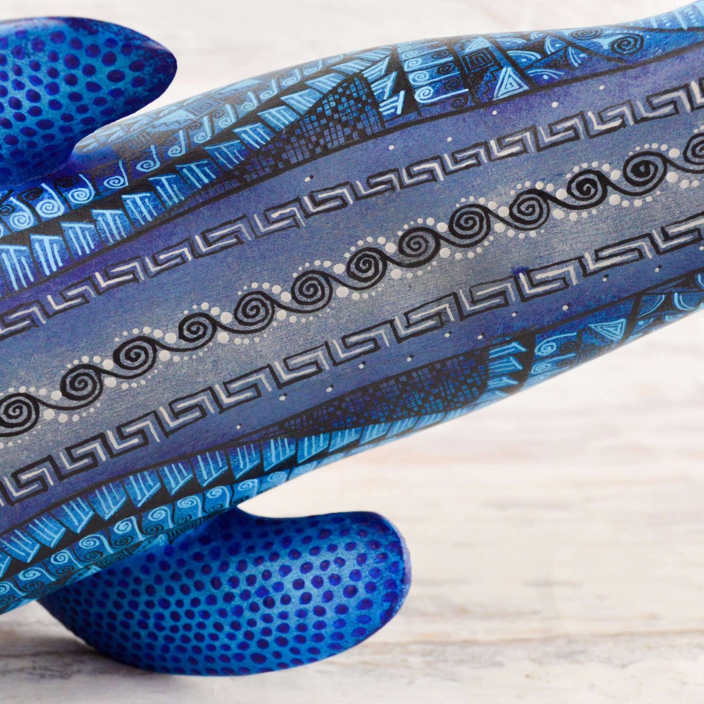 Shark Alebrije Oaxacan Wood Carving - Alebrije Huichol Mexican Folk art magiamexica.com