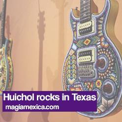 Huichol rocks in Texas - Magia Mexica