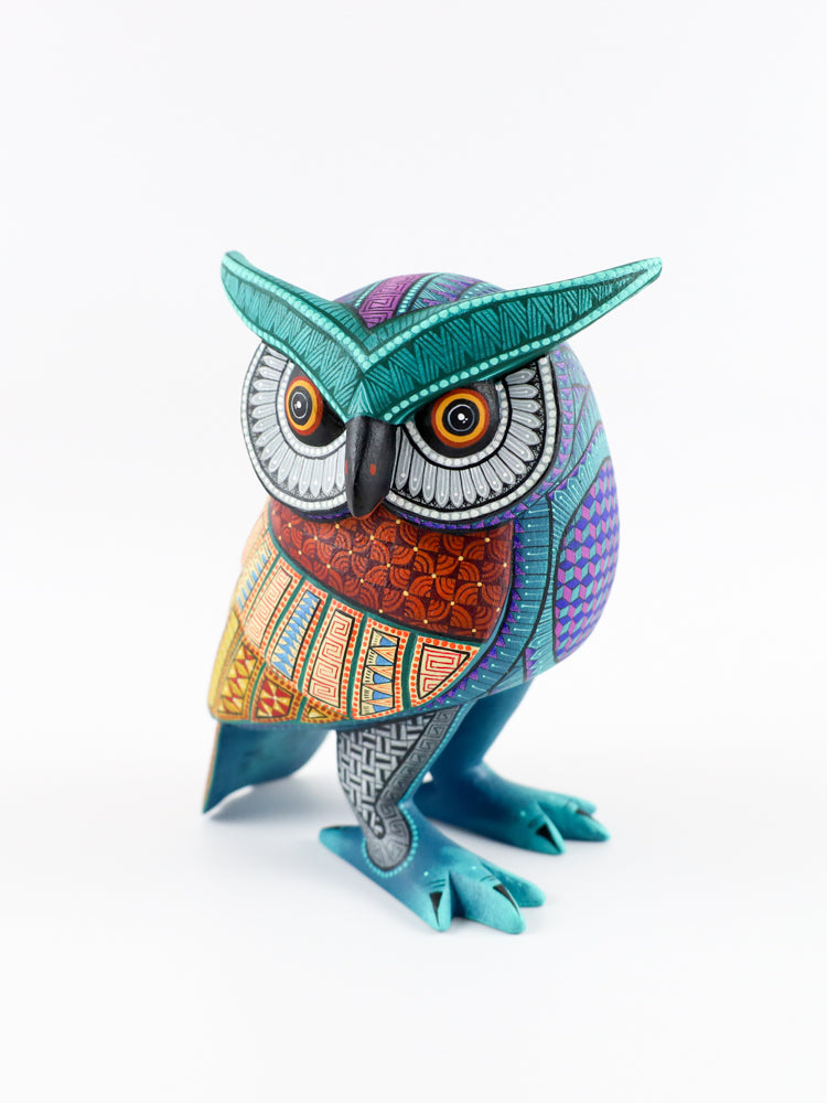 The Wise and Observant are Drawn to the Owl Alebrije