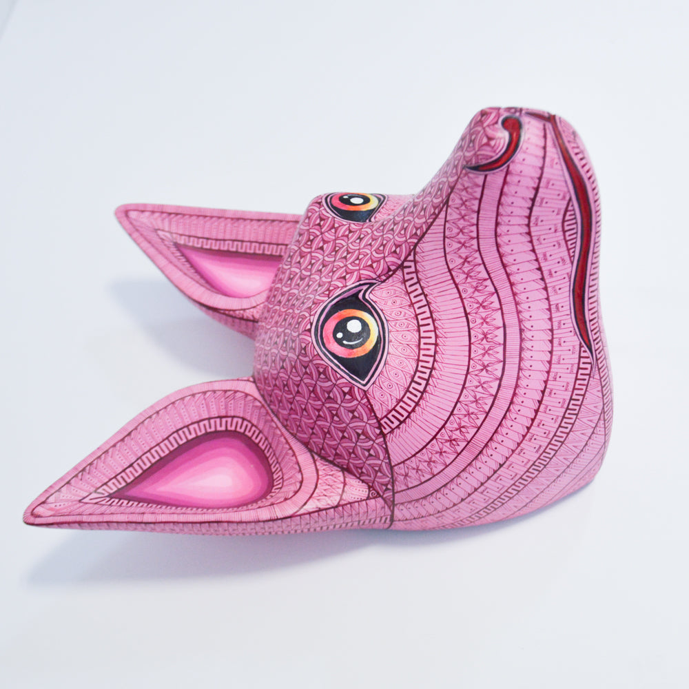 Alebrije Xoloitzcuintli Oaxacan Wood Carving - magiamexica 