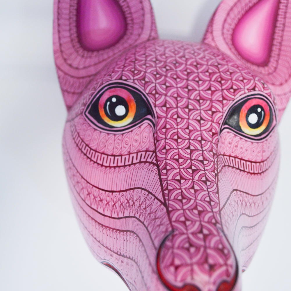 Alebrije Xoloitzcuintli Oaxacan Wood Carving - magiamexica 