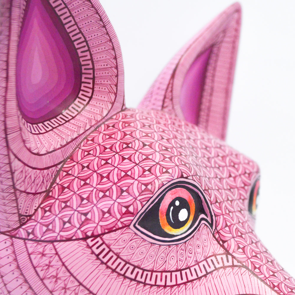 Alebrije Xoloitzcuintli Oaxacan Wood Carving - magiamexica 