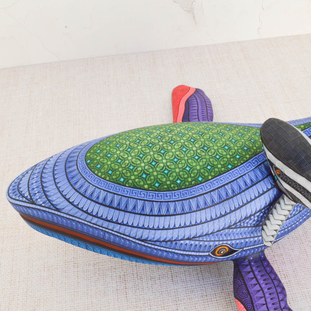Whale Alebrije Oaxacan Wood Carving