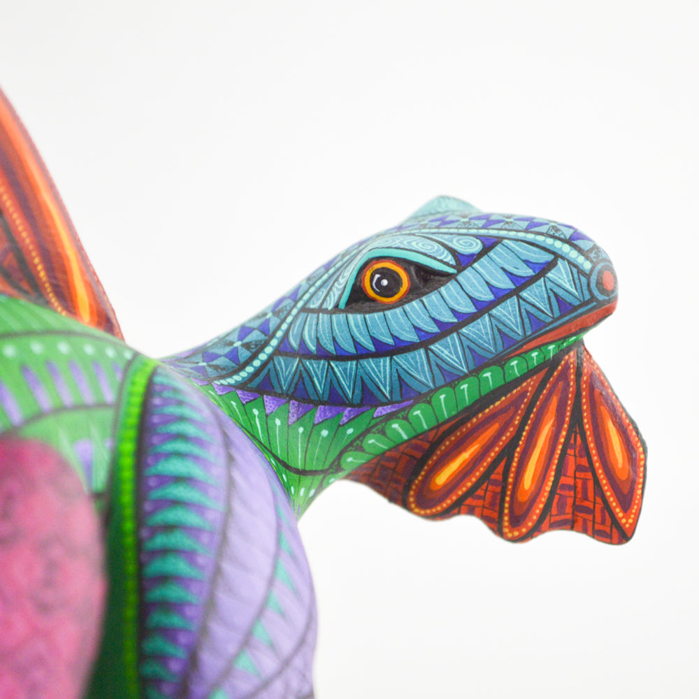 Iguana Alebrije For Sale Oaxacan Wood Carving - magiamexica.com