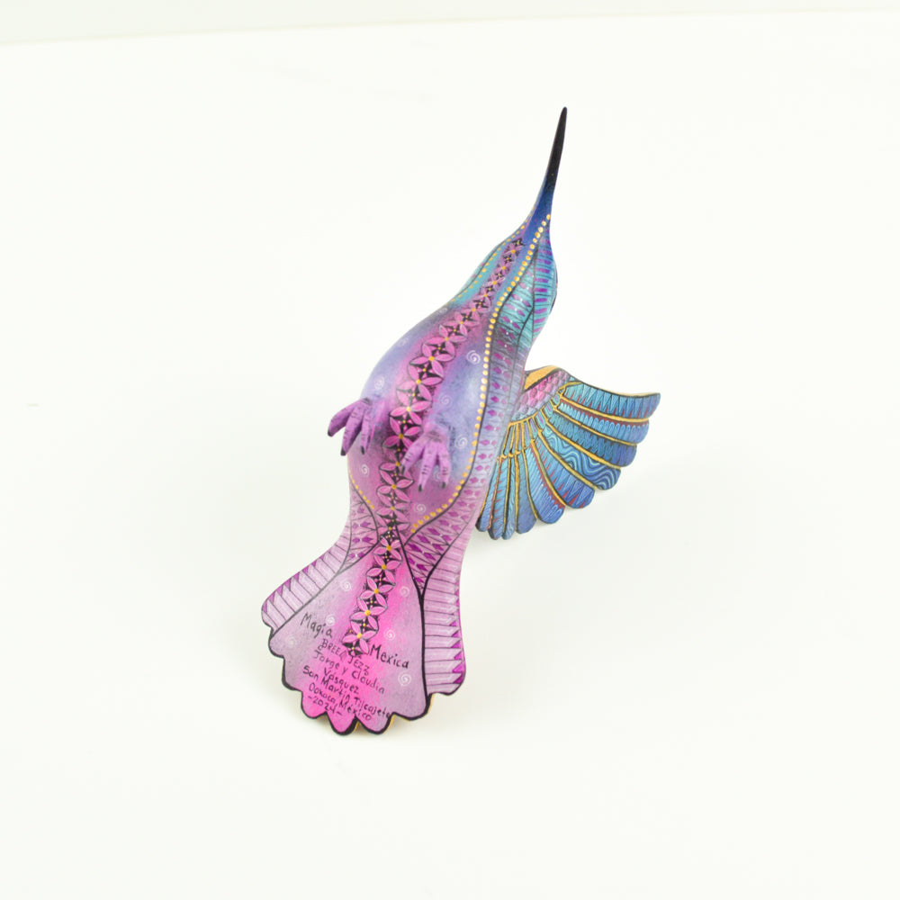 Hummingbird Alebrije Oaxacan Wood Carving