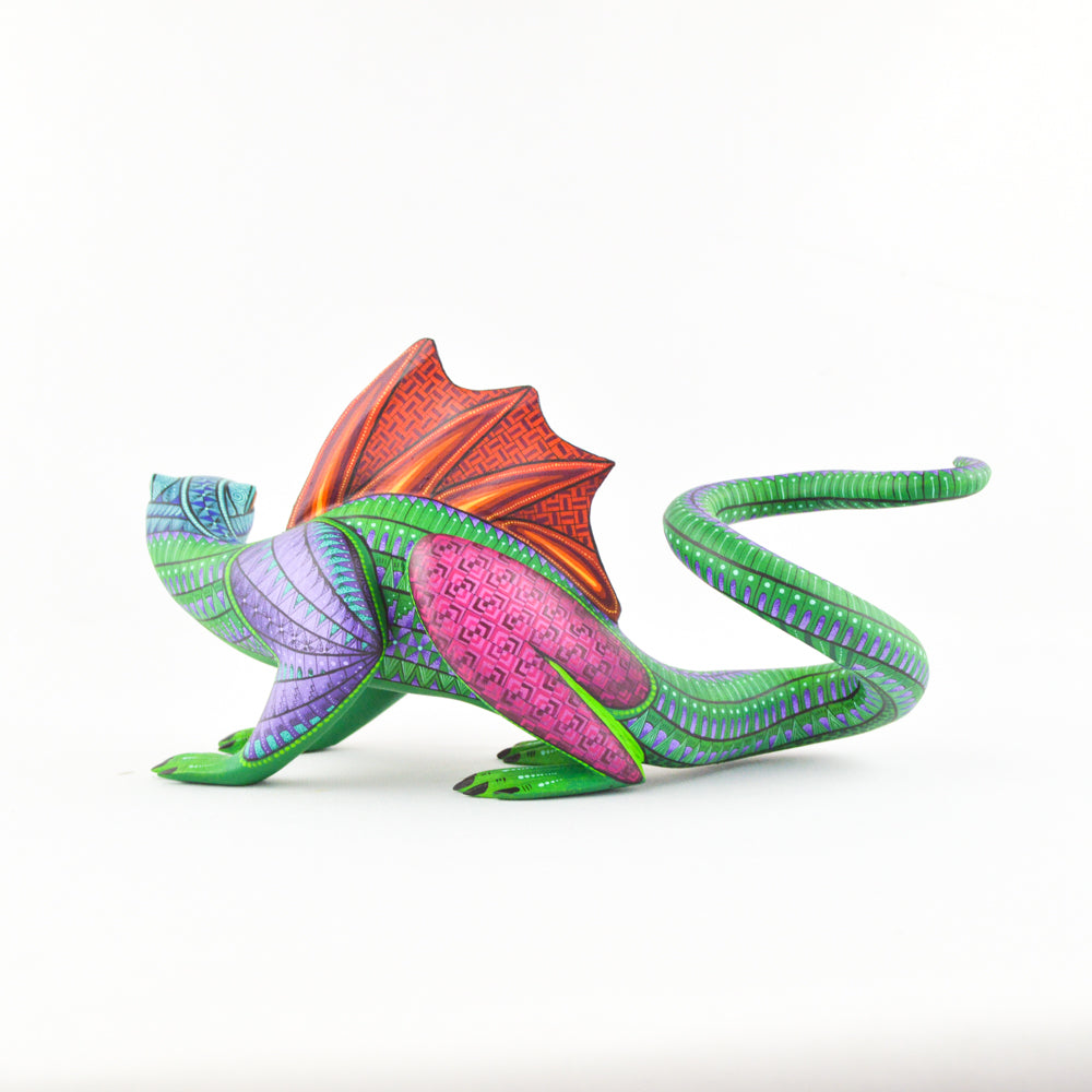 Iguana Alebrije For Sale Oaxacan Wood Carving - magiamexica.com