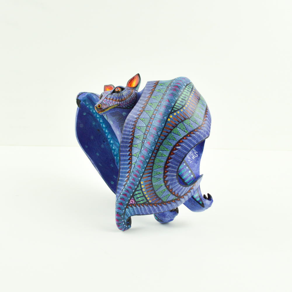 Bat Alebrije Oaxacan Wood Carving