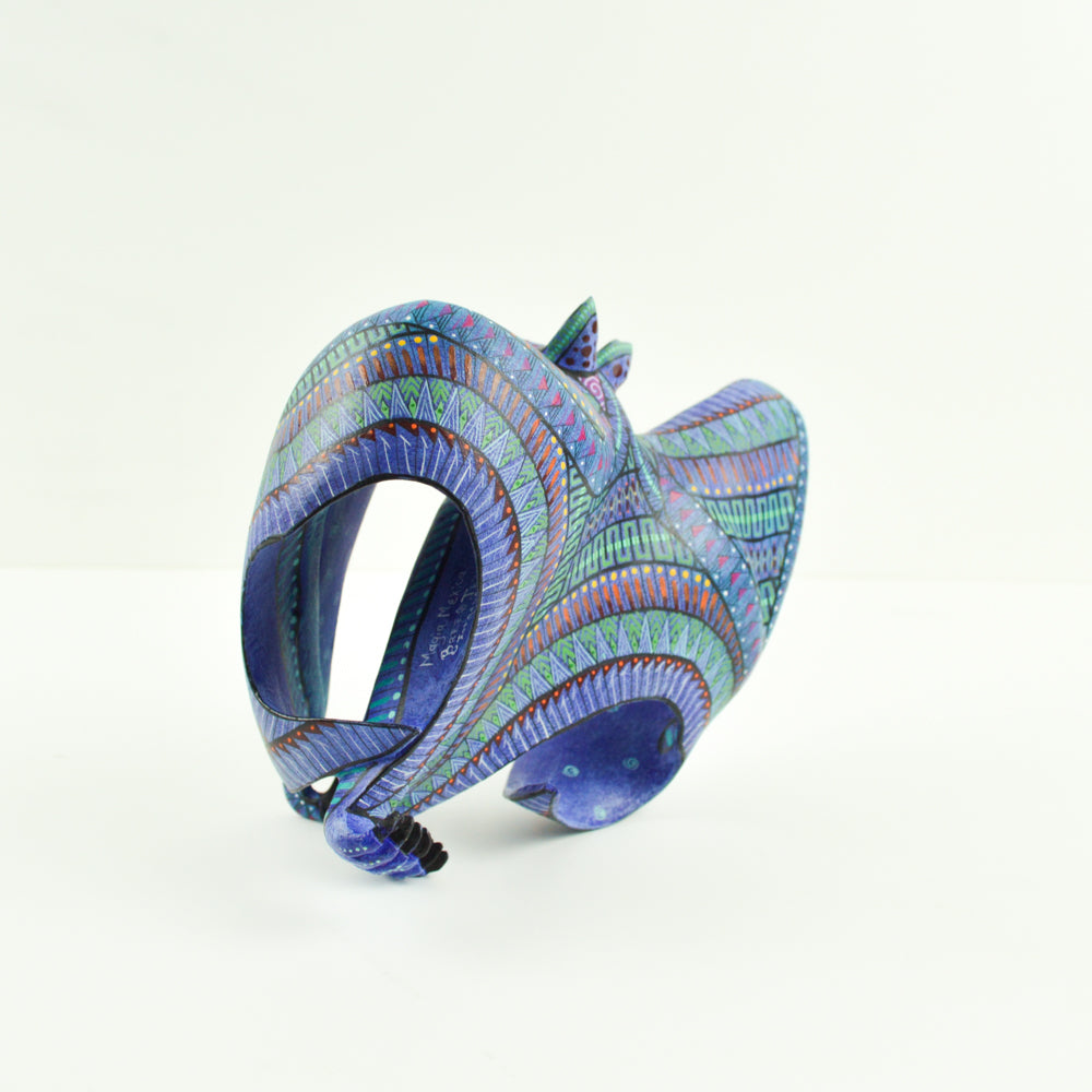 Bat Alebrije Oaxacan Wood Carving