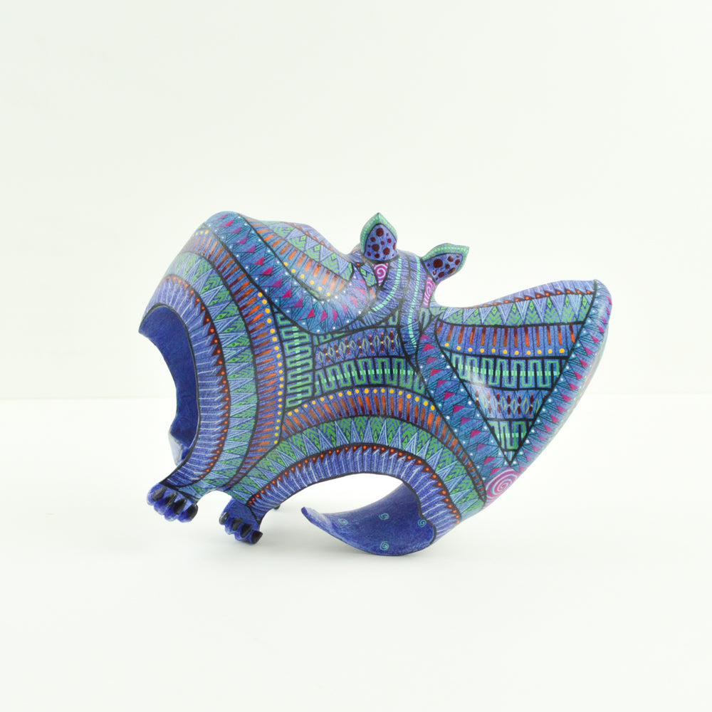 Bat Alebrije Oaxacan Wood Carving