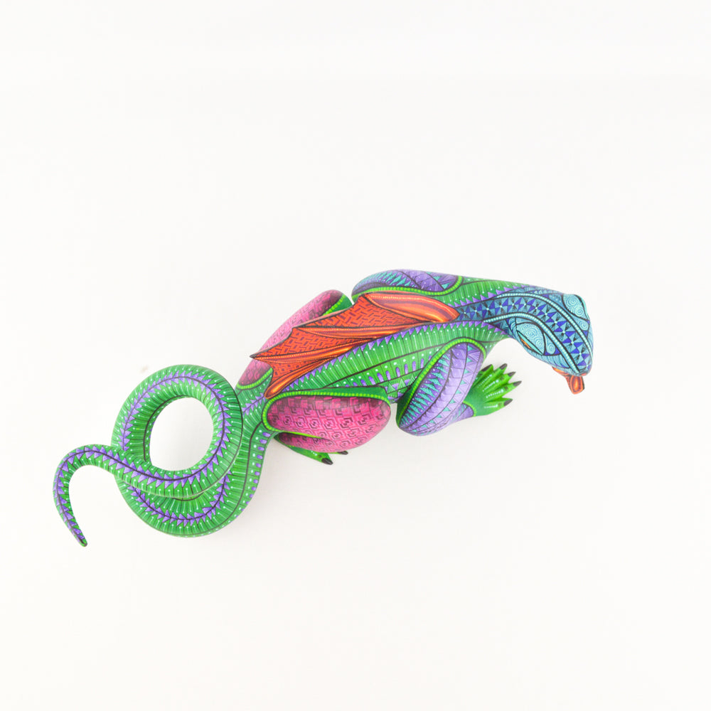 Iguana Alebrije For Sale Oaxacan Wood Carving - magiamexica.com