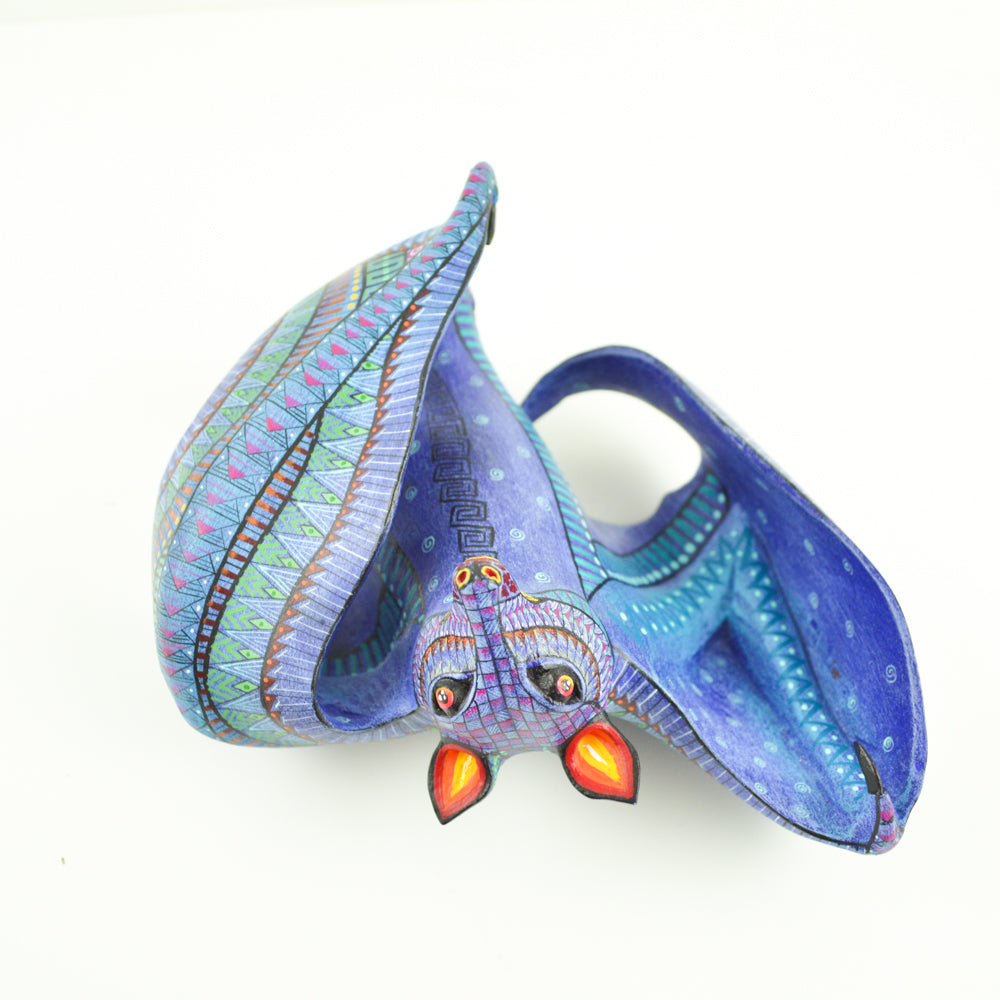Bat Alebrije Oaxacan Wood Carving
