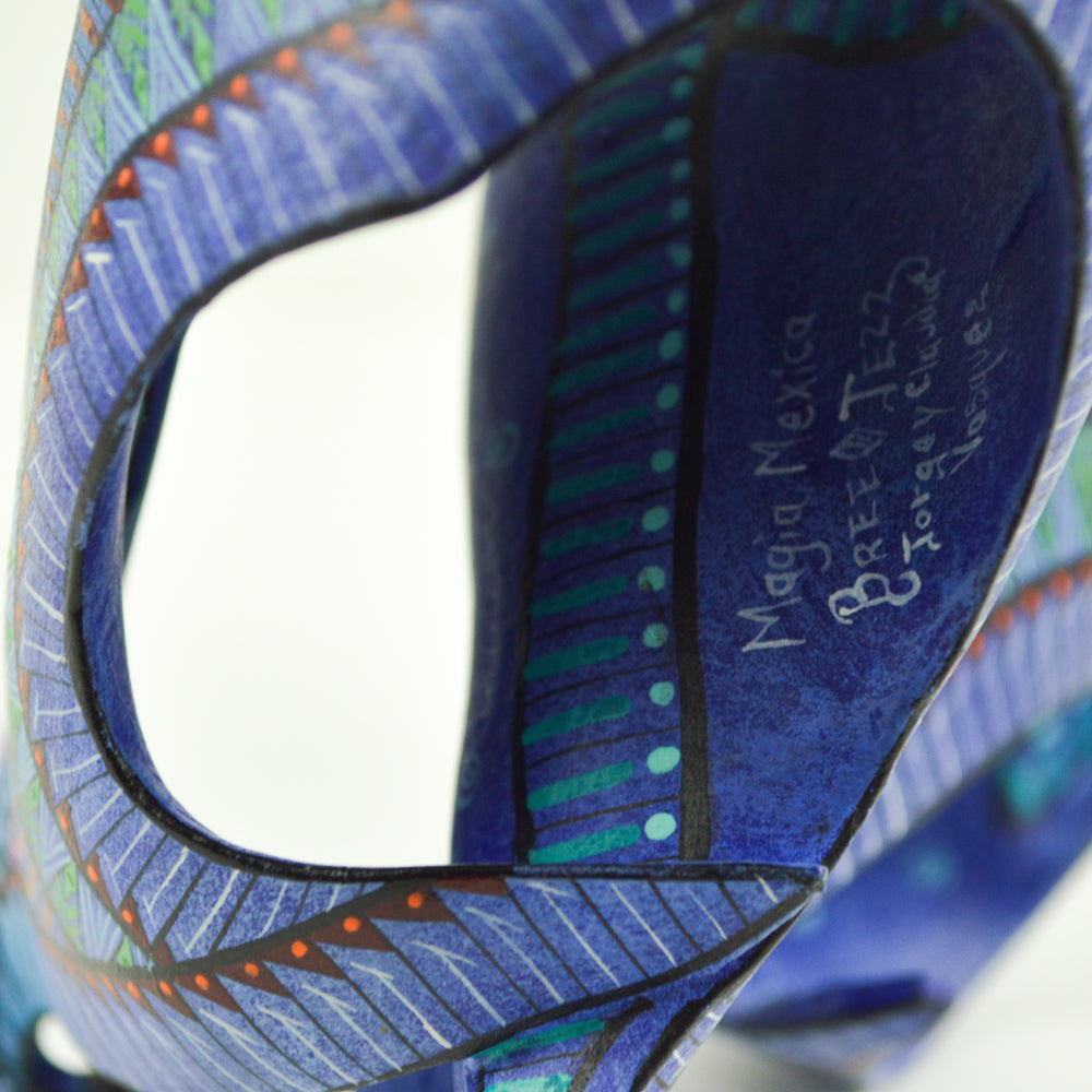 Bat Alebrije Oaxacan Wood Carving