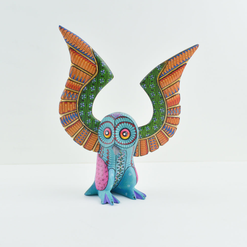 Owl Alebrije Oaxacan Wood Carving