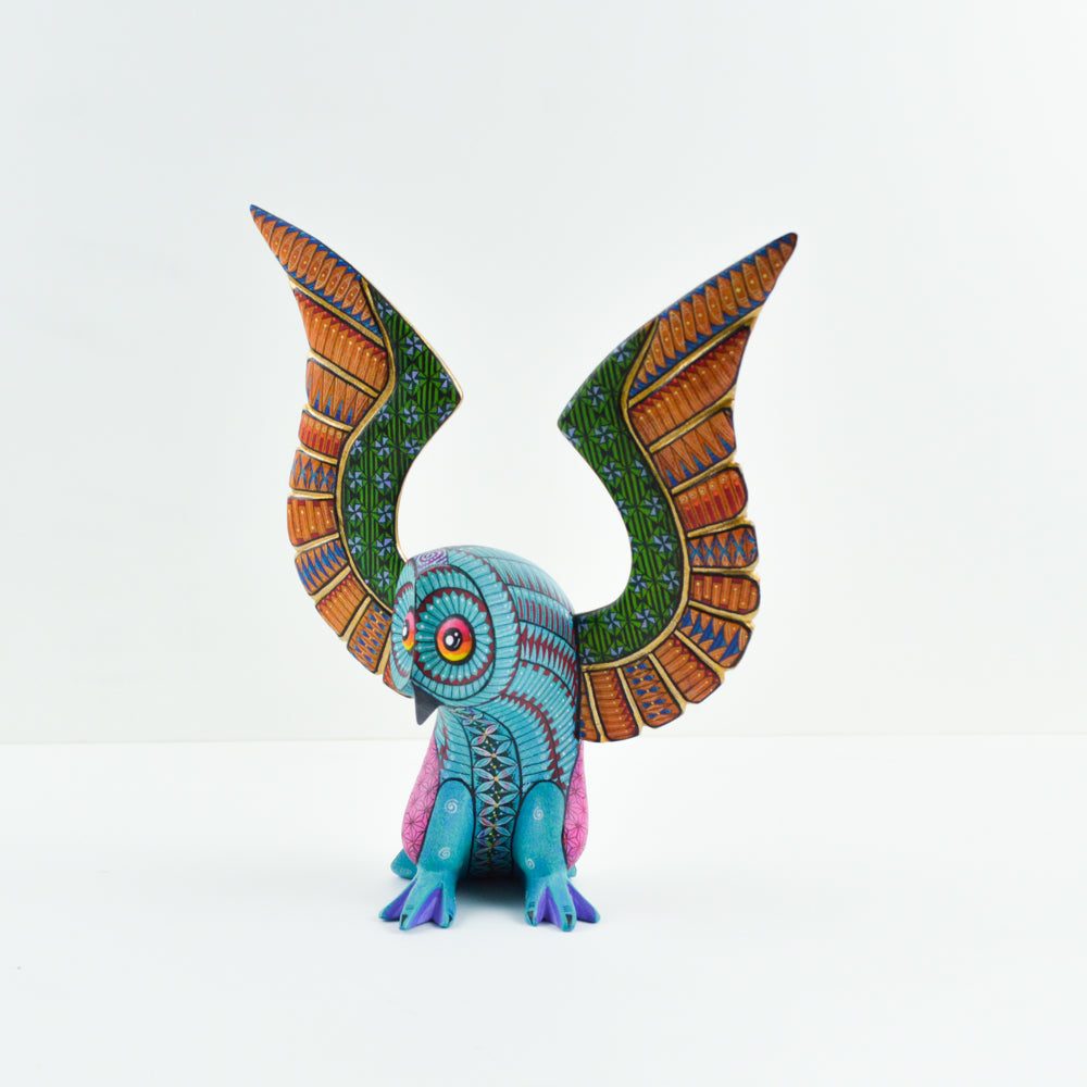 Owl Alebrije Oaxacan Wood Carving