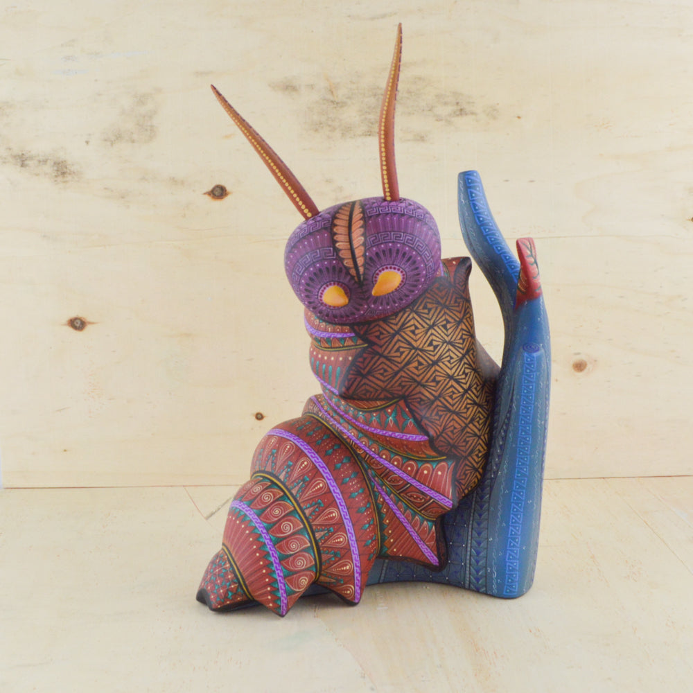 Caterpillar Alebrije Oaxacan Wood Carving