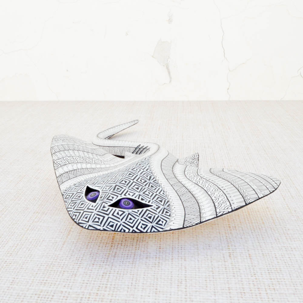 Stingray Alebrije Oaxacan Wood Carving