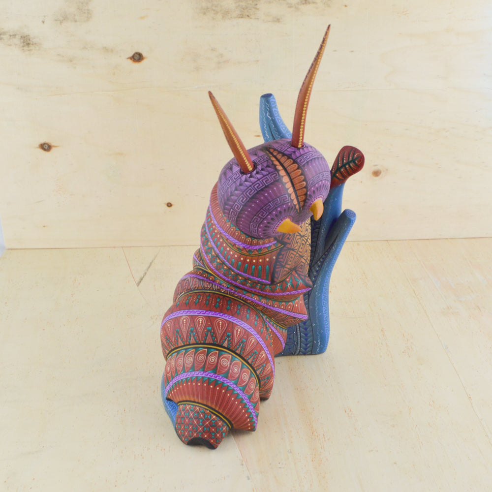Caterpillar Alebrije Oaxacan Wood Carving