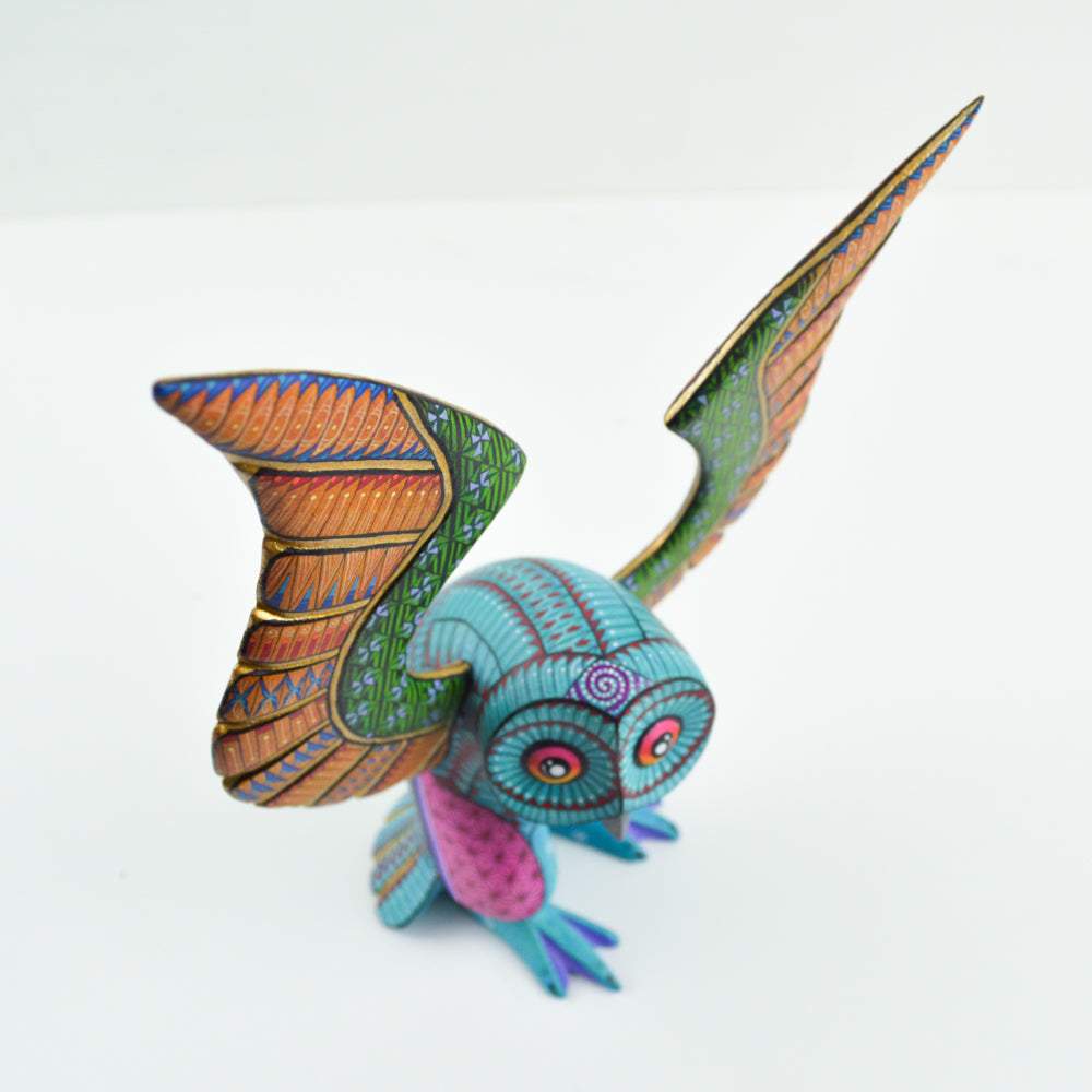 Owl Alebrije Oaxacan Wood Carving