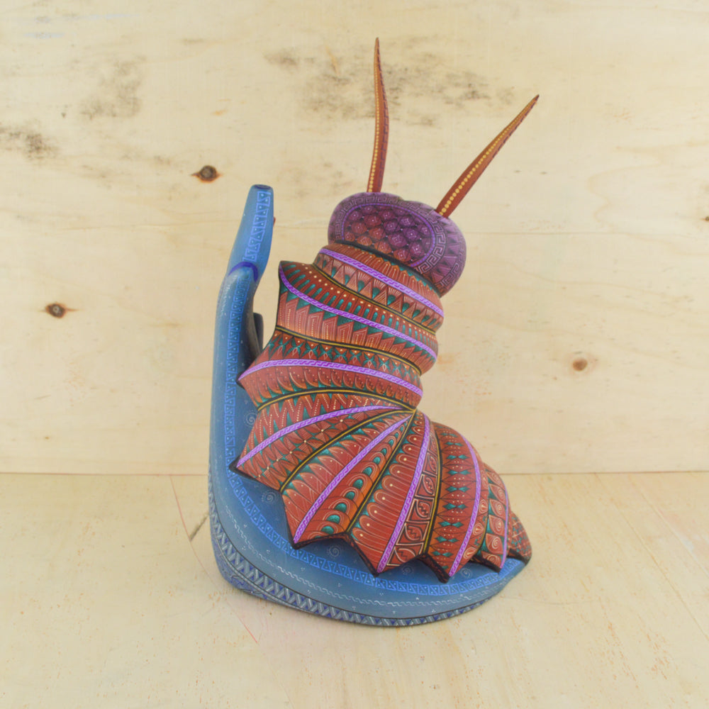 Caterpillar Alebrije Oaxacan Wood Carving