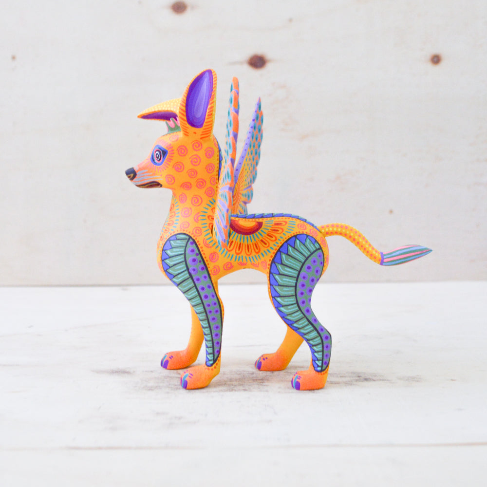 Dante Alebrije Oaxacan Wood Carving - magiamexica.com