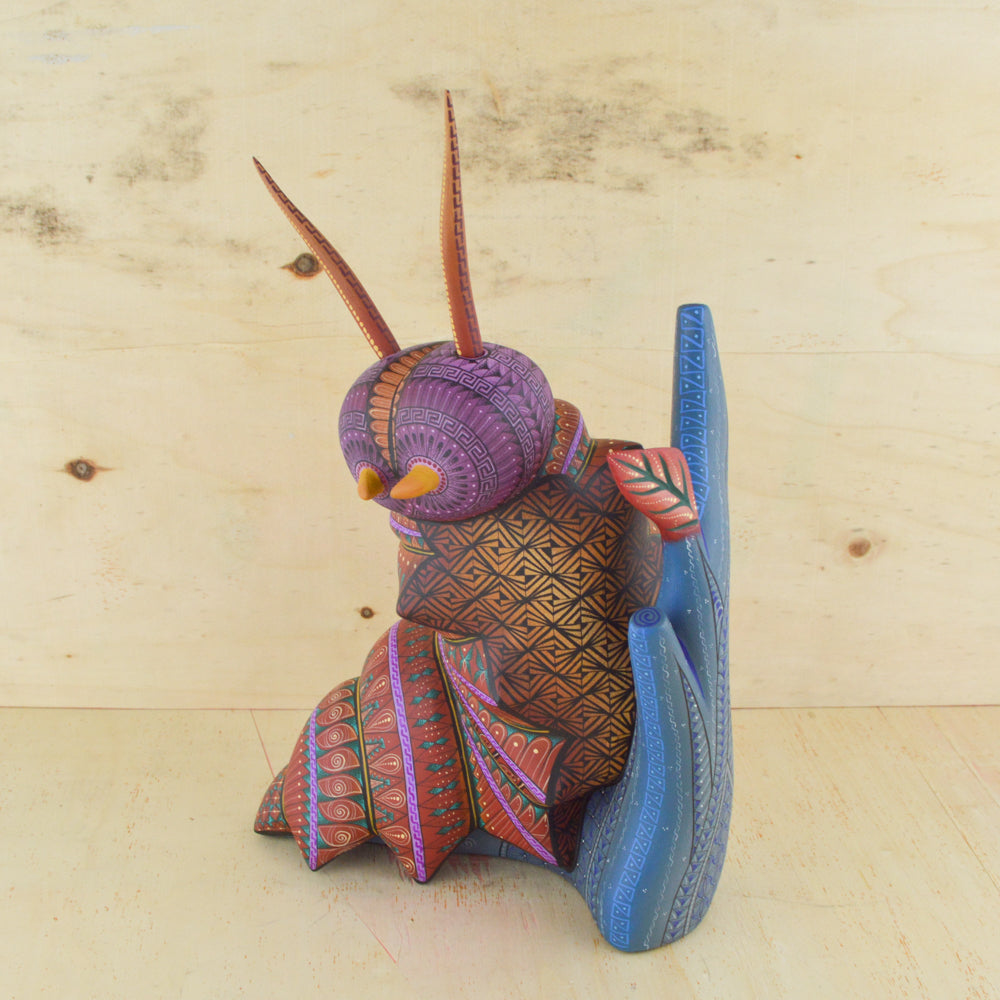 Caterpillar Alebrije Oaxacan Wood Carving