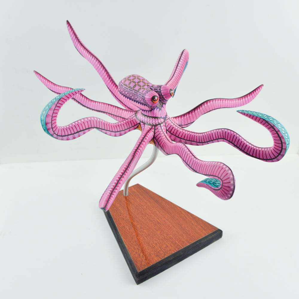 Octopus Alebrije Oaxacan Wood Carving