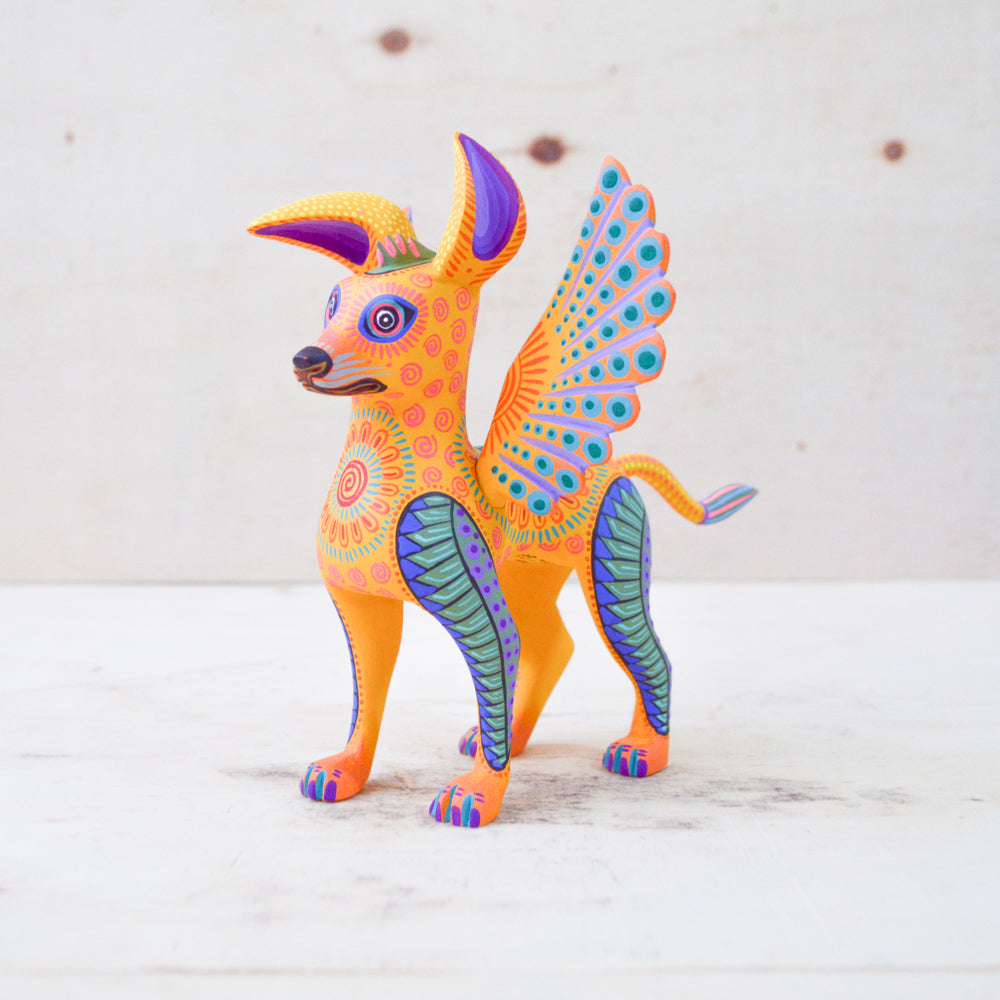 Dante Alebrije Oaxacan Wood Carving - magiamexica.com