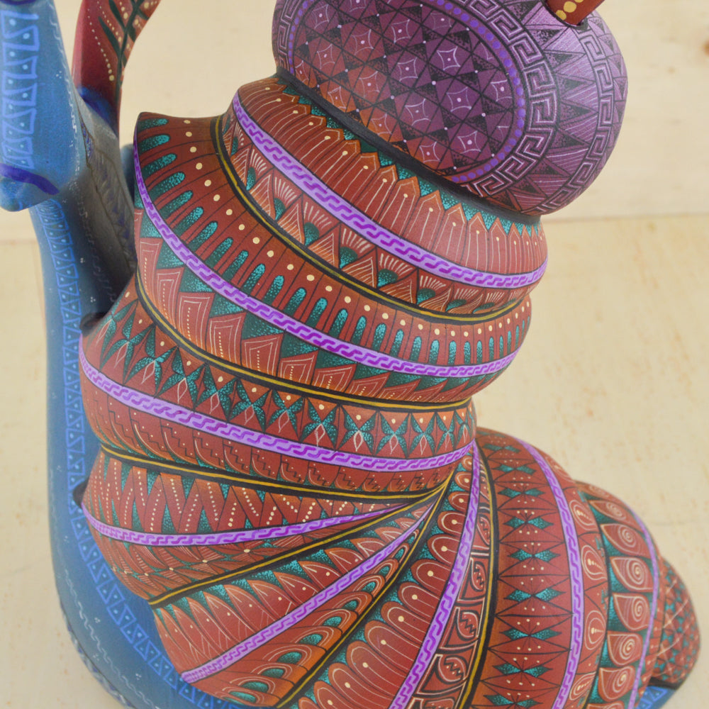 Caterpillar Alebrije Oaxacan Wood Carving