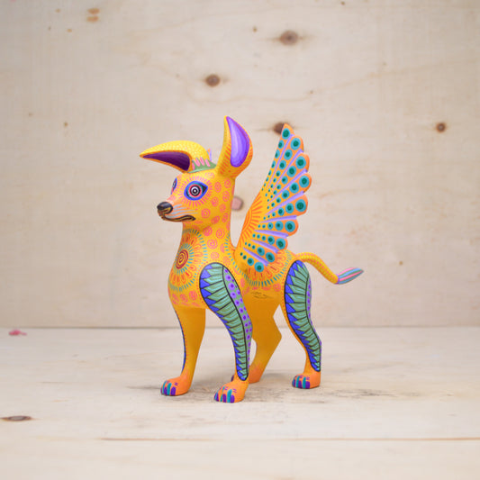 Dante Alebrije Oaxacan Wood Carving - magiamexica.com