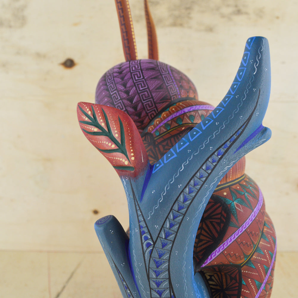 Caterpillar Alebrije Oaxacan Wood Carving