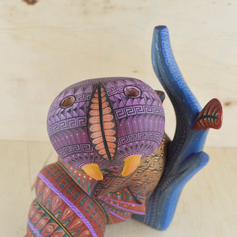 Caterpillar Alebrije Oaxacan Wood Carving