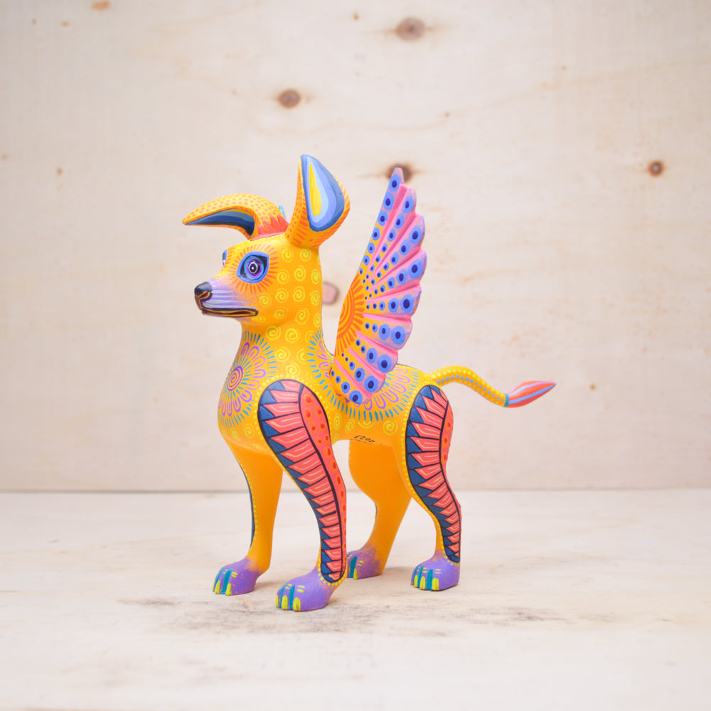 Dante Alebrije Oaxacan Wood Carving - magiamexica.com